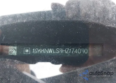 2017 GMC Acadia Slt-2 from USA, damaged, VIN 1GKKNWLS9HZ174090